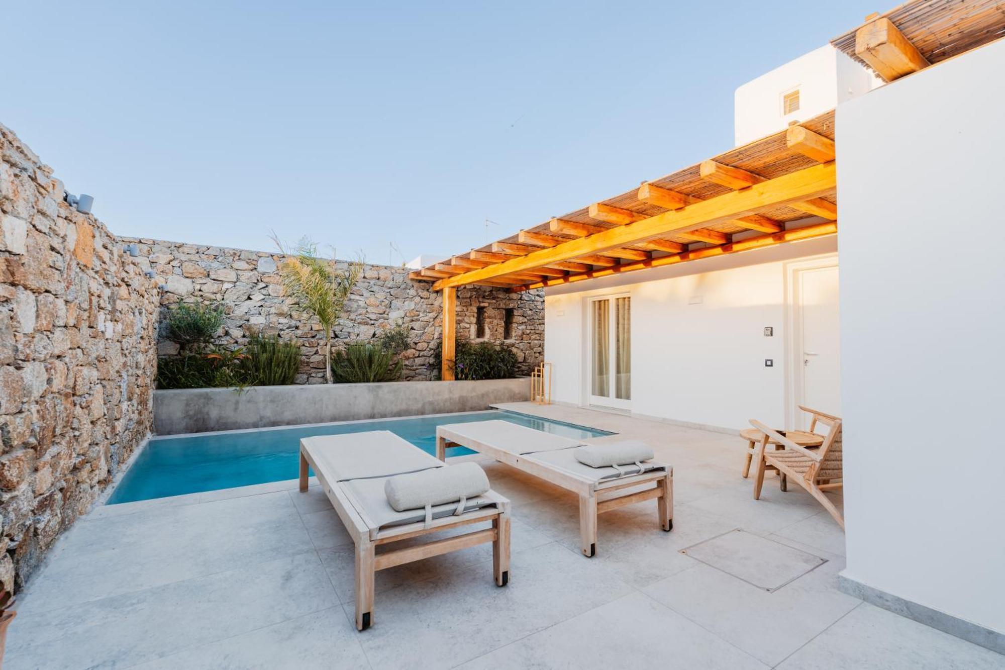 Oliving Mykonos Luxury Suites Klouvas Bagian luar foto