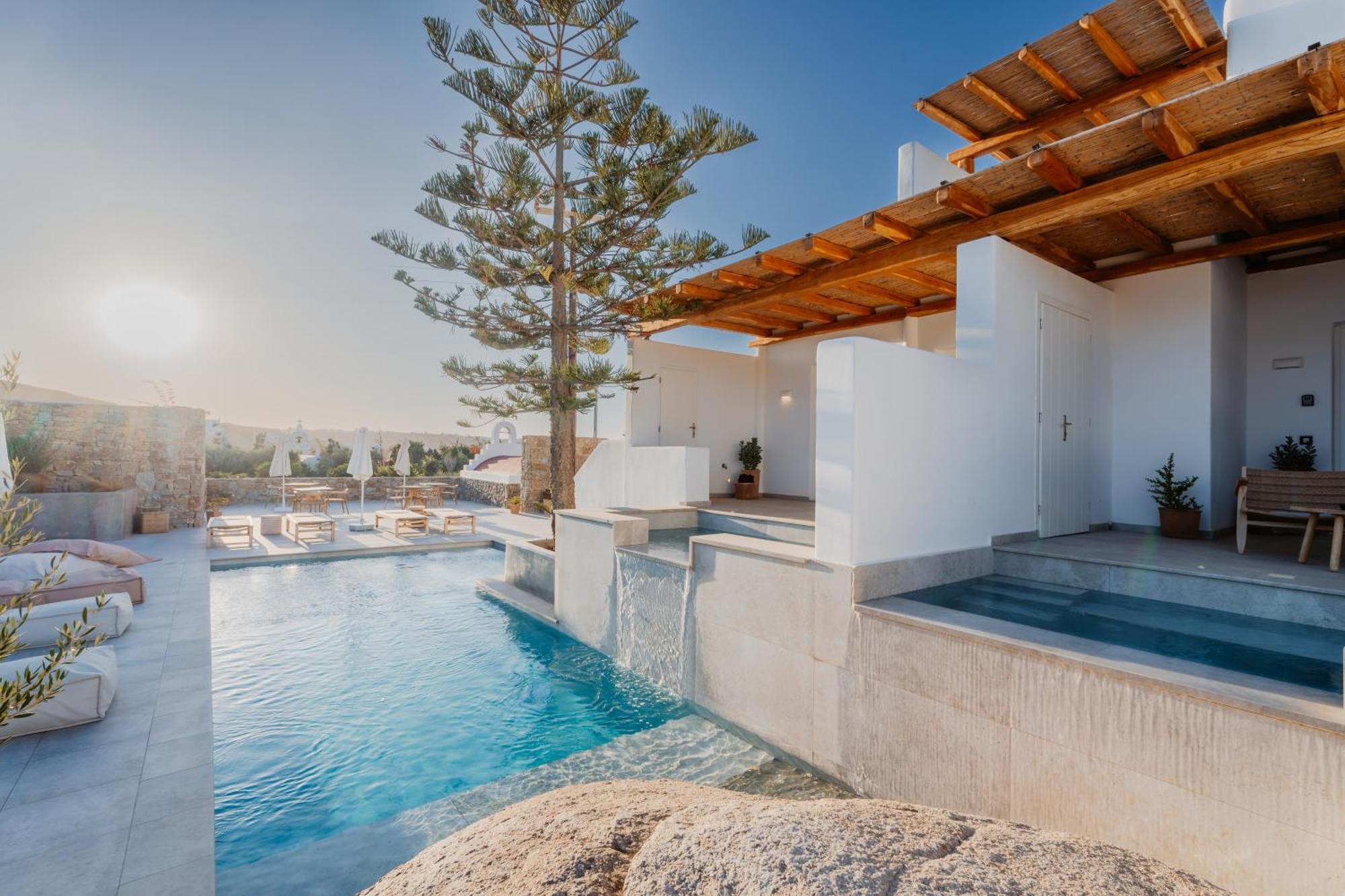 Oliving Mykonos Luxury Suites Klouvas Bagian luar foto