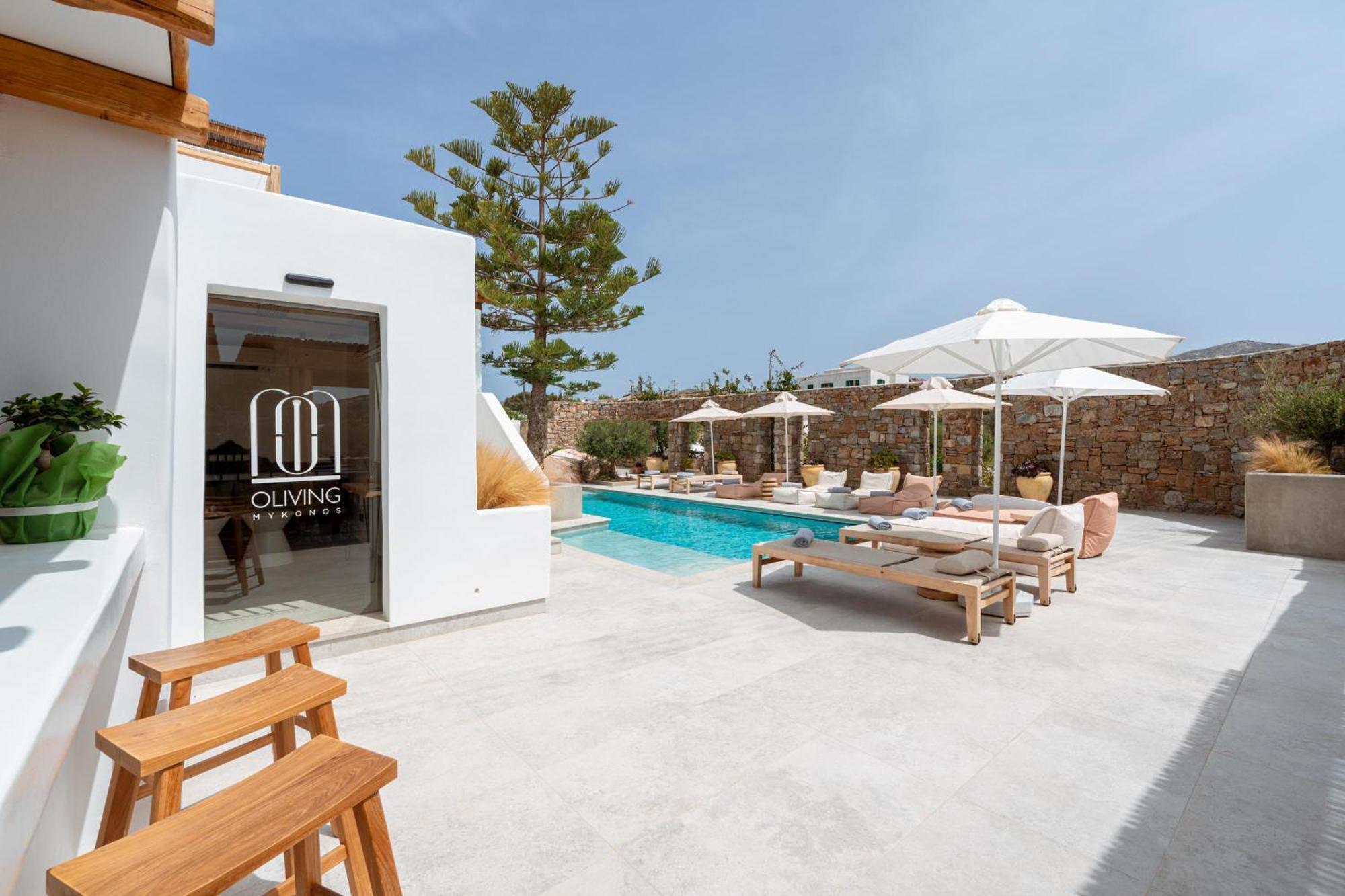 Oliving Mykonos Luxury Suites Klouvas Bagian luar foto