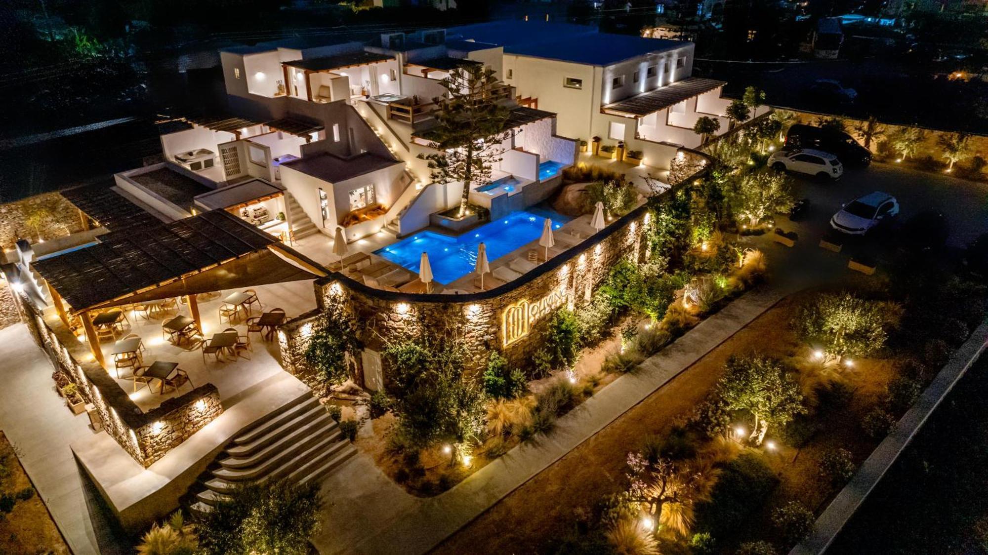 Oliving Mykonos Luxury Suites Klouvas Bagian luar foto